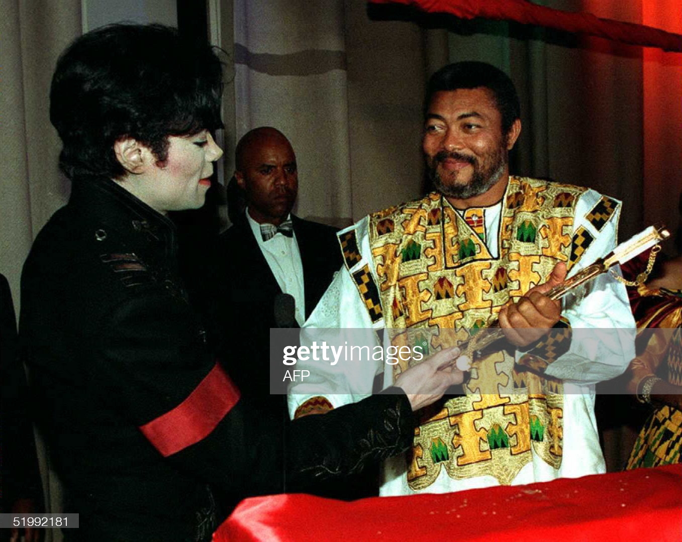 JJ Rawlings and Michael Jackson