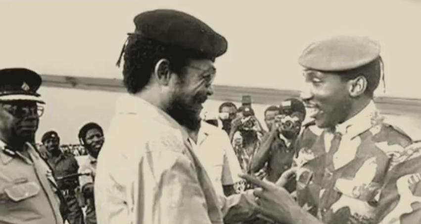 JJ Rawlings and Thomas Sankara