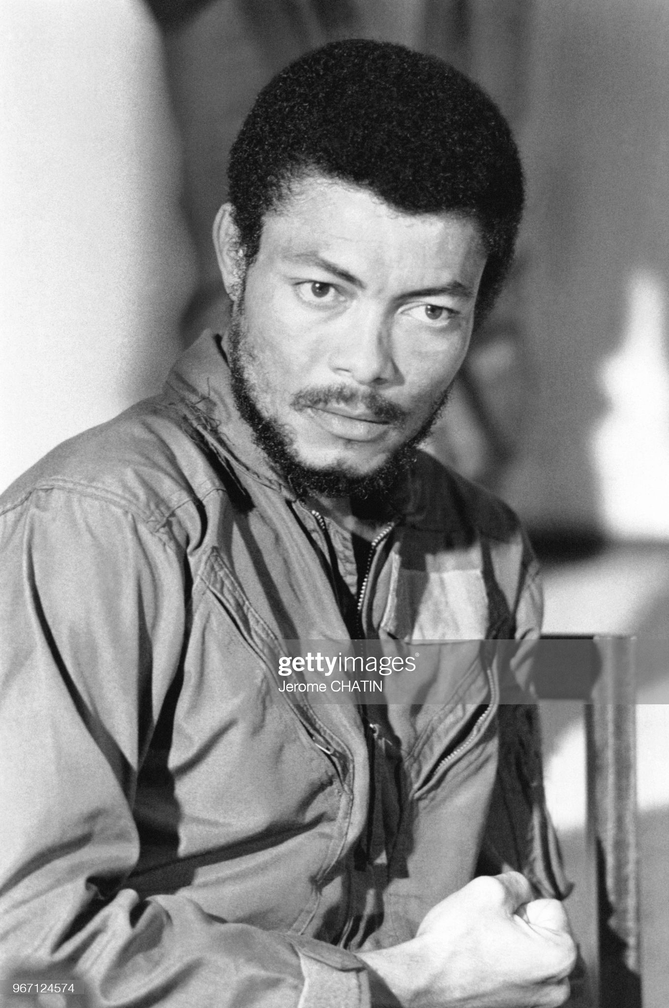 Jerry Rawlings stares down